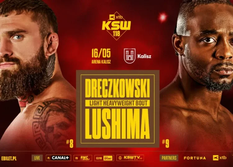 Mocne starcie w wadze półciężkiej dodane do karty walk gali XTB KSW 118