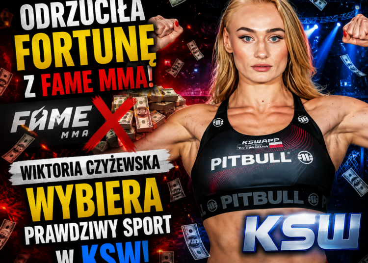 Odrzuciła fortunę z FAME MMA dla sportowych marzeń! Wiktoria Czyżewska stawia na dziedzictwo w KSW